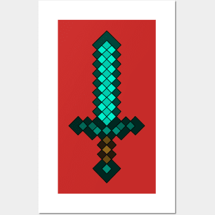 Diamond Sword Posters and Art